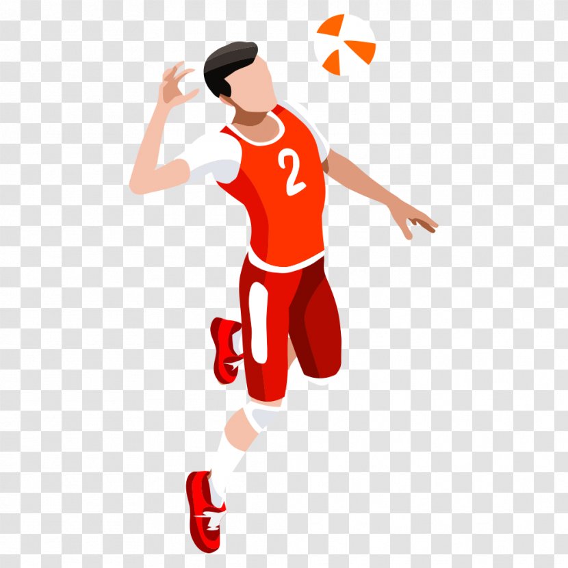 Beach Volleyball Sport Athlete - Sports Equipment - Football Transparent PNG