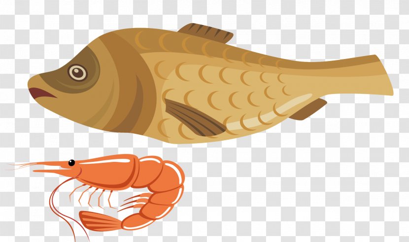 Fish Aquaculture Euclidean Vector - Orange Transparent PNG