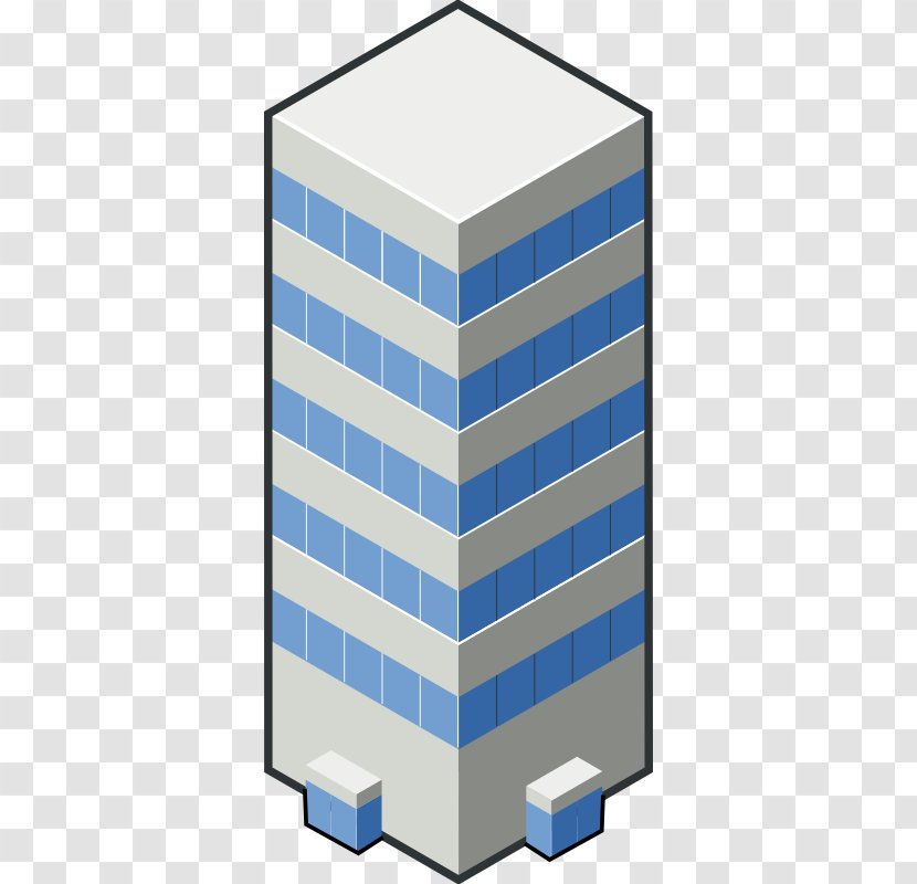 Clip Art Tower Building Vector Graphics Openclipart - Rectangle Transparent PNG