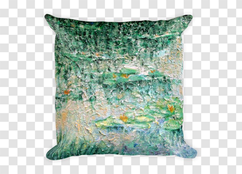Throw Pillows Cushion Towel Canvas - Green Pillow Transparent PNG