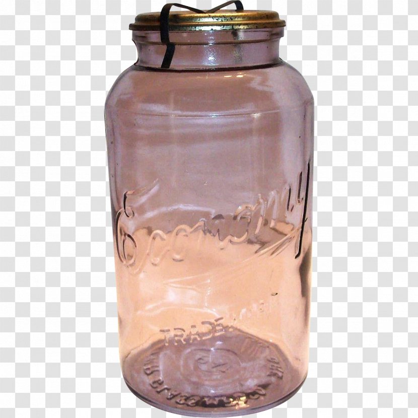 Mason Jar Lid Water Bottles Glass - Imperial Pint Transparent PNG