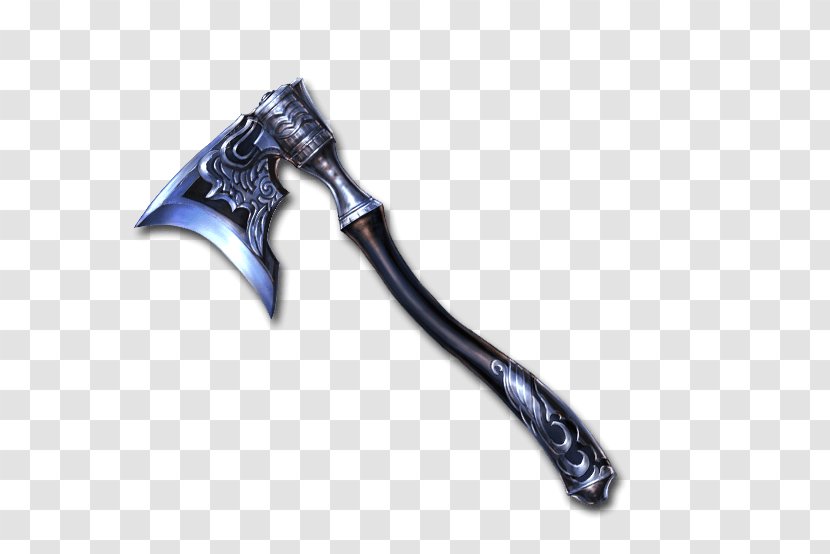 Granblue Fantasy Axe Mithril Weapon - Battle Transparent PNG