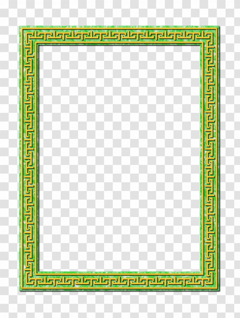 Picture Frames Green Line Pattern - Text - Valentine's Day Advertising Poster Template Transparent PNG