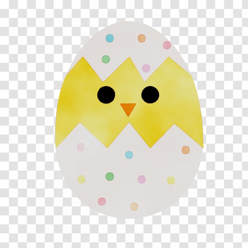 Easter Egg - Bird - Yellow Transparent PNG