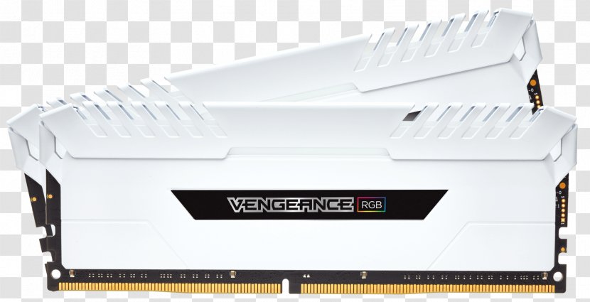 Corsair Vengeance RGB DDR4 LPX SDRAM Components - Lpx Ddr4 - Computer Transparent PNG