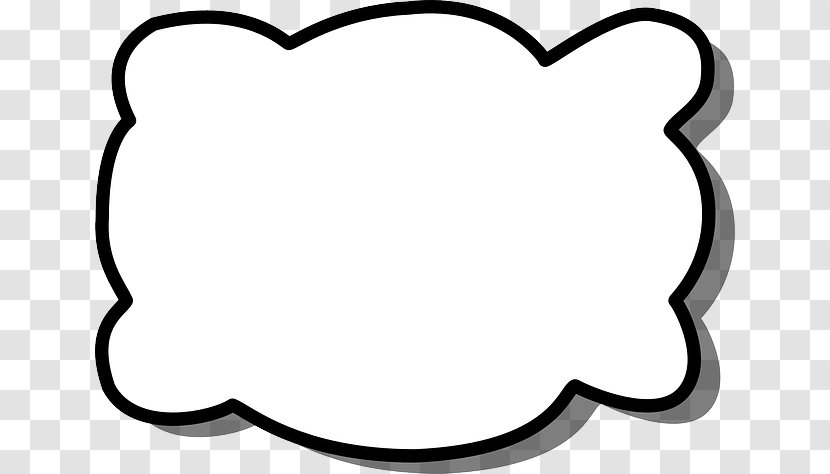 Speech Balloon Clip Art - Person - Cloud Shape Transparent PNG