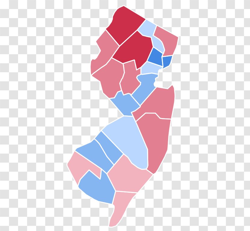 New Jersey Gubernatorial Election, 1981 1985 2017 Jersey's Congressional Districts - Joint - Graduated Size Transparent PNG