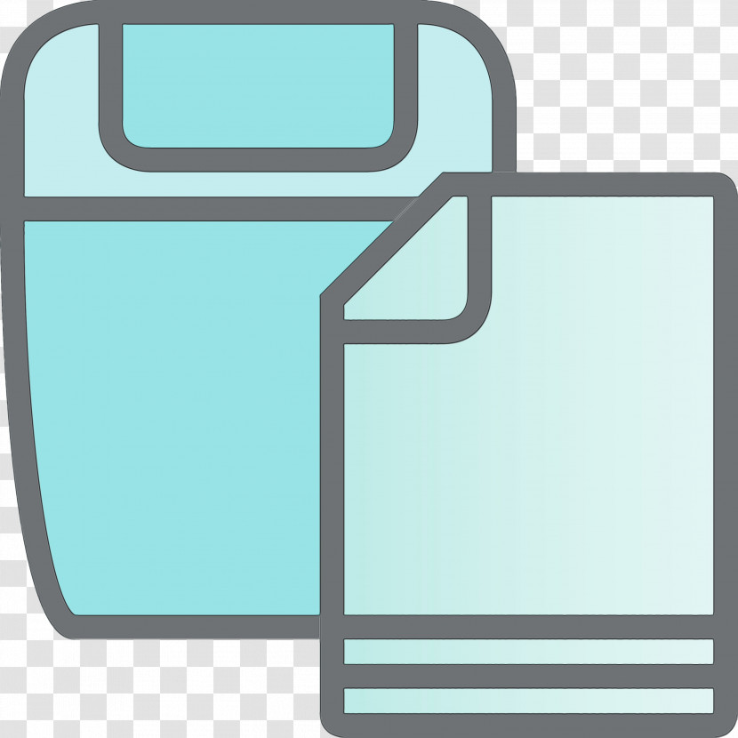 Turquoise Line Aqua Transparent PNG