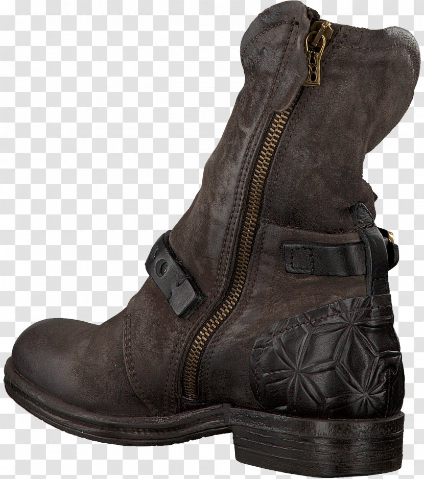 Boot Shoe Suede Zipper Leather - Nl - Biker Boots Transparent PNG