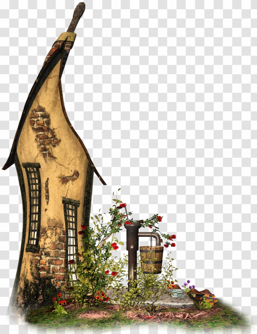 Image GIF Elf Blog - Flower - House Transparent PNG