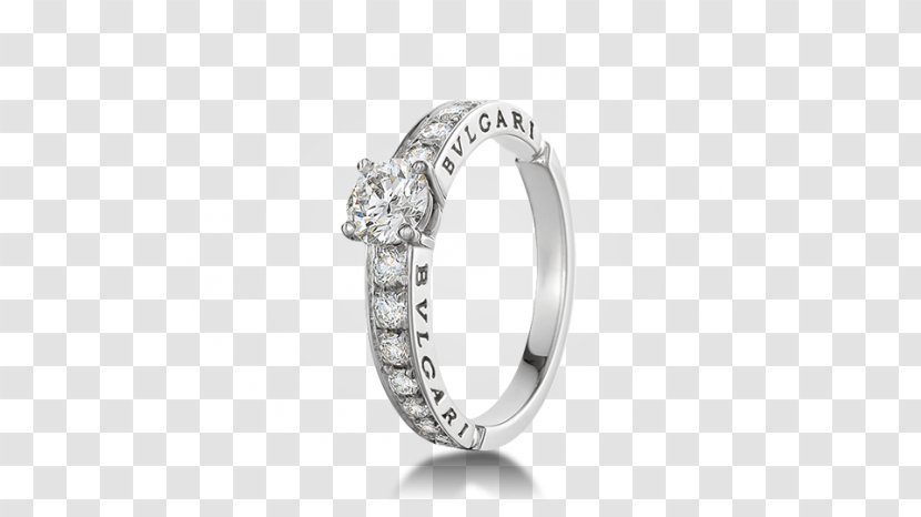 Engagement Ring Bulgari Jewellery Wedding - Metal - Couple Rings Transparent PNG