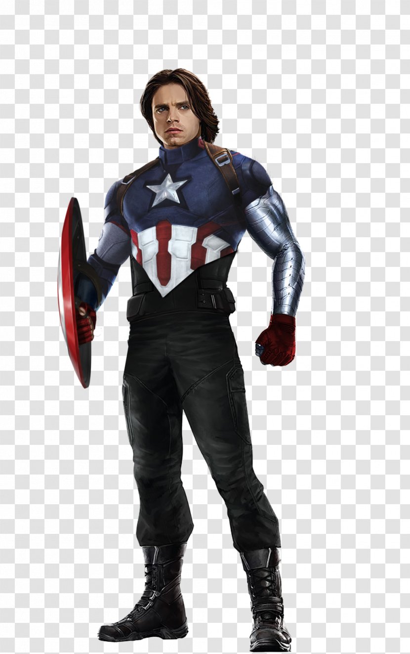 Captain America: Super Soldier Falcon Black Panther Bucky Barnes - America Transparent PNG