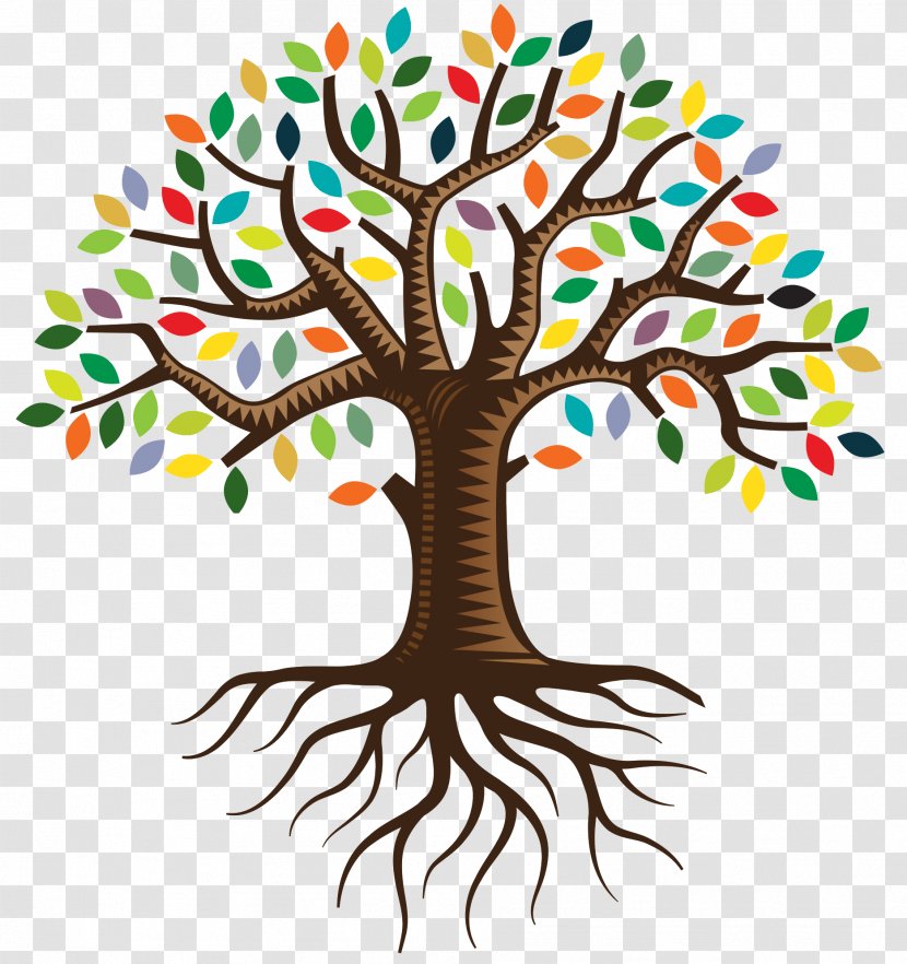 Root QC Family Tree Logo Clip Art Transparent PNG