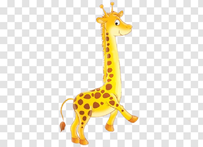 Baby Giraffes Clip Art - Royaltyfree - Cartoon Giraffe Transparent PNG