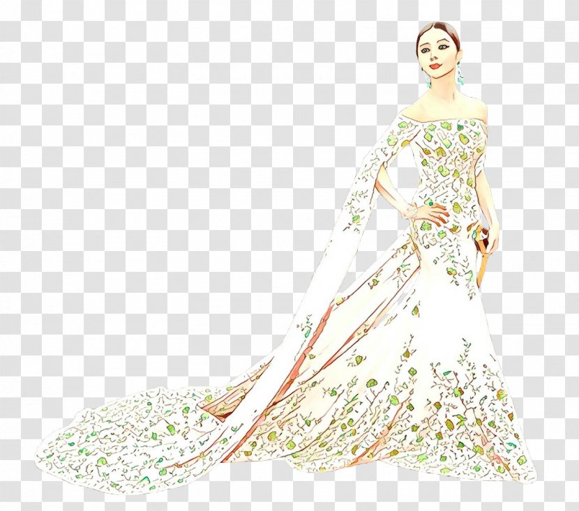 Wedding Dress Drawing - Costume Design - Art Formal Wear Transparent PNG