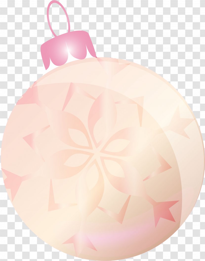 Christmas Ornament Pink M Transparent PNG