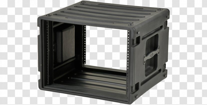 19-inch Rack Skb Cases Rail Unit Professional Audio - Silhouette - Cack Transparent PNG