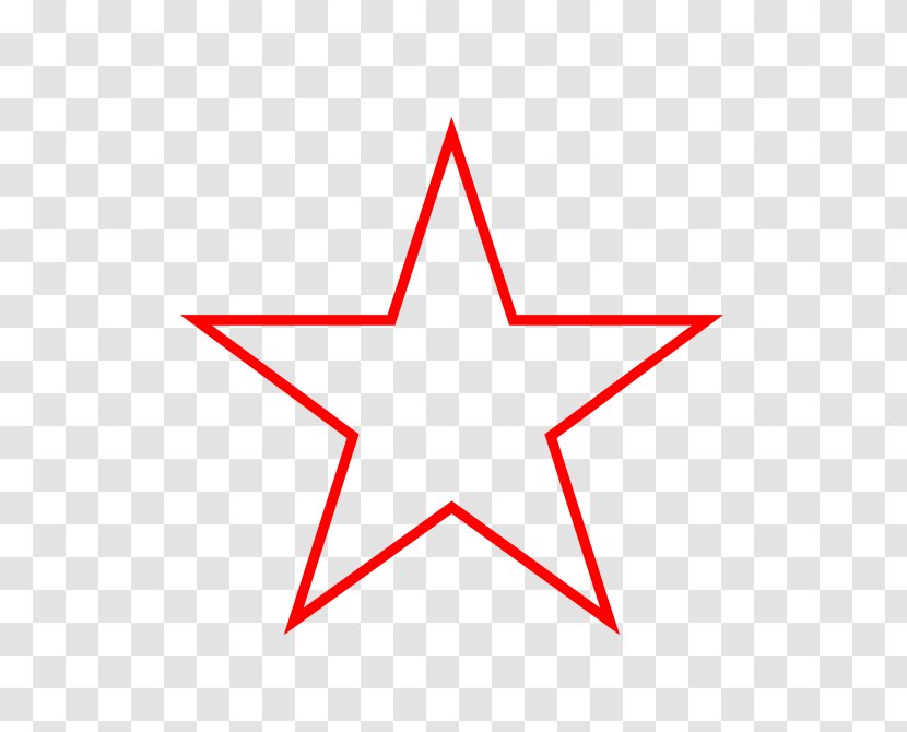 Five-pointed Star Pentagram - Nautical Transparent PNG