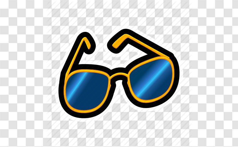 Goggles Sunglasses - Eyewear - Cartoon Glasses Transparent PNG