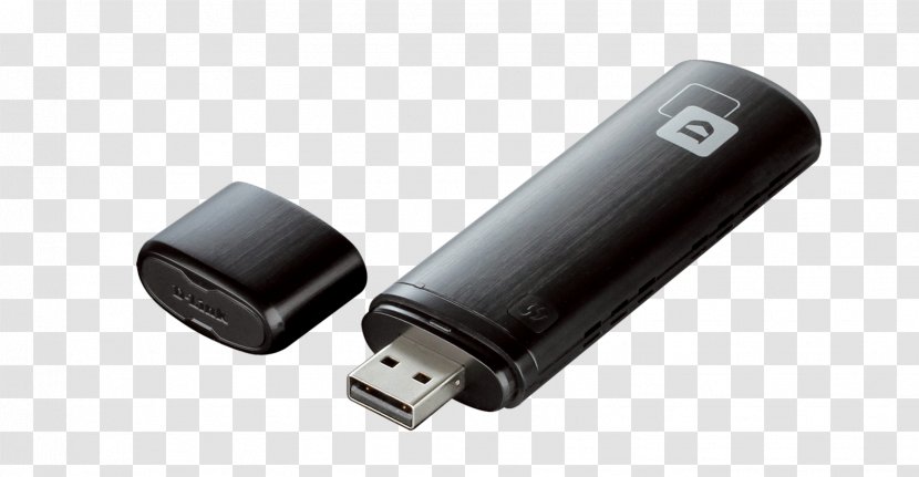 IEEE 802.11ac Wi-Fi Adapter Wireless USB - Usb Flash Drive Transparent PNG