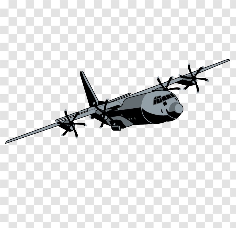 Lockheed AC-130 Martin C-130J Super Hercules C-130 KC-130 HC-130 - Wing - Aircraft Transparent PNG