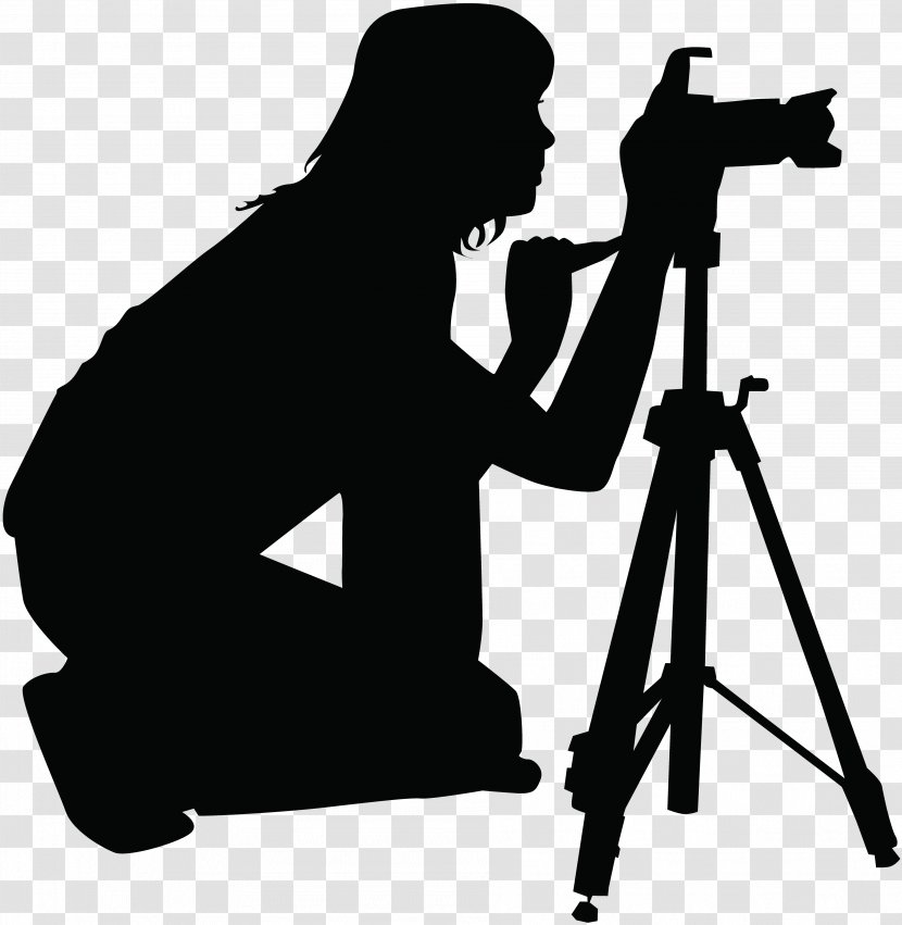 Camera Operator Photography - Silhouette Transparent PNG