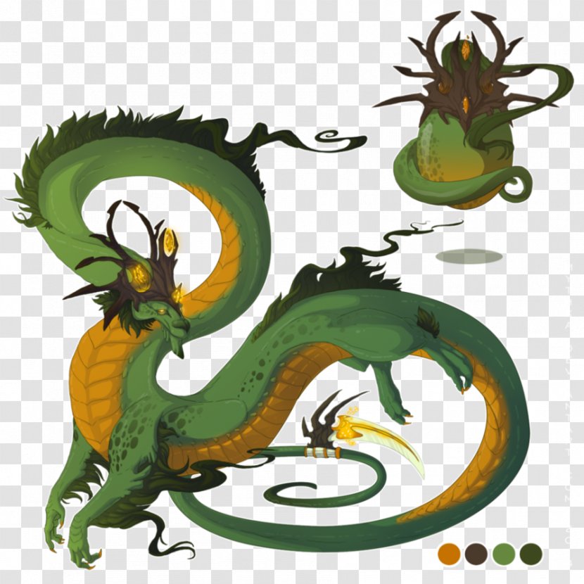 Dragon Hatching Drawing Legendary Creature - Plant Transparent PNG