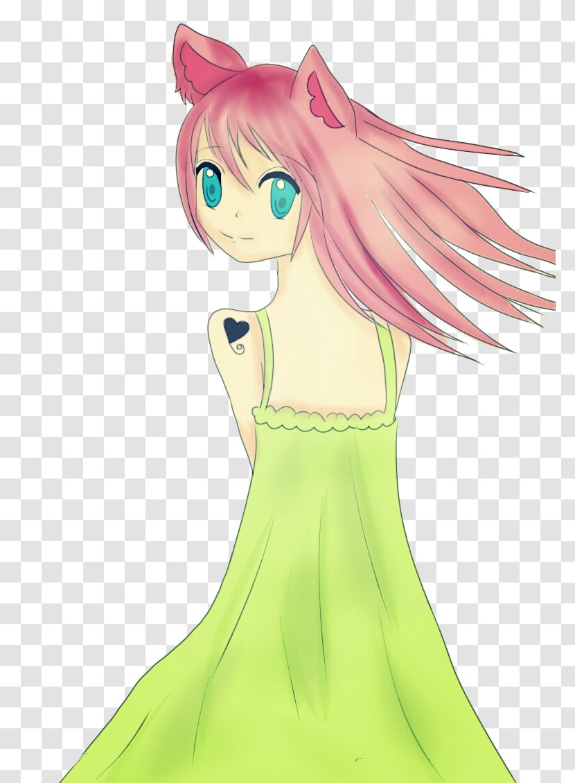 Mammal Fairy Human Hair Color Green - Cartoon Transparent PNG