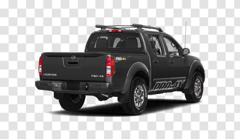 2018 Nissan Frontier PRO-4X Manual Crew Cab Car Pickup Truck Latest - Automotive Carrying Rack Transparent PNG