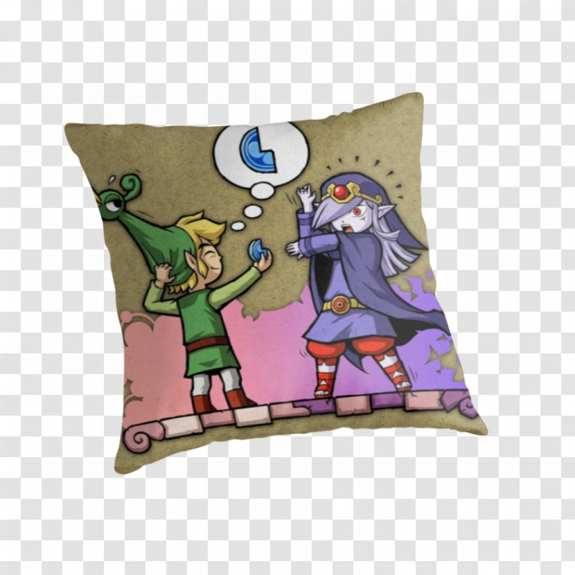 Vaati Link The Legend Of Zelda: Minish Cap T-shirt Cushion - Pillow - Go Ipad 2 Transparent PNG