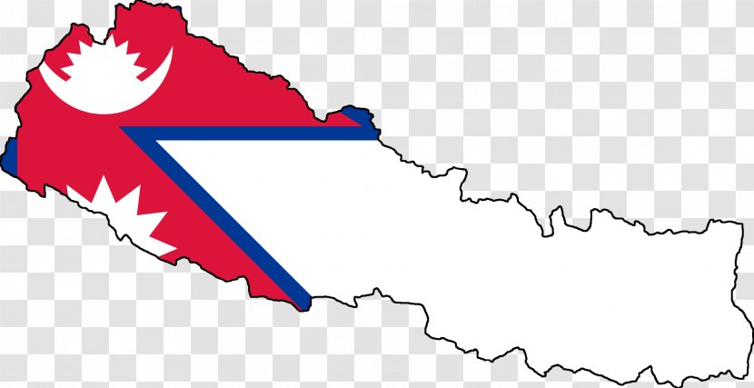 Flag Of Nepal April 2015 Earthquake National - Indonesia Map Transparent PNG