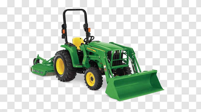 John Deere Tractor Hydraulics Loader Heavy Machinery - Threepoint Hitch Transparent PNG