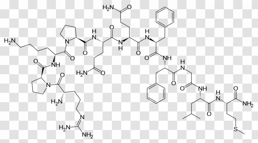 Substance P Neuropeptide Chemical Neurotransmitter - Bradykinin - Pain Tolerance Transparent PNG