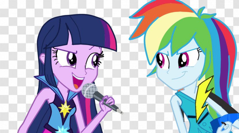 Rainbow Dash Twilight Sparkle Applejack Animated Film Equestria - Frame - My Little Pony Girls Dr Transparent PNG