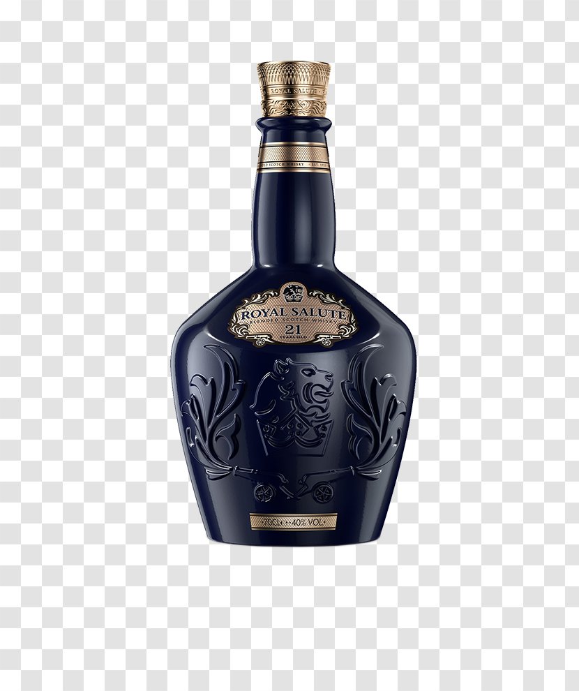 Scotch Whisky Chivas Regal Blended Whiskey Royal Salute - Bottle Transparent PNG