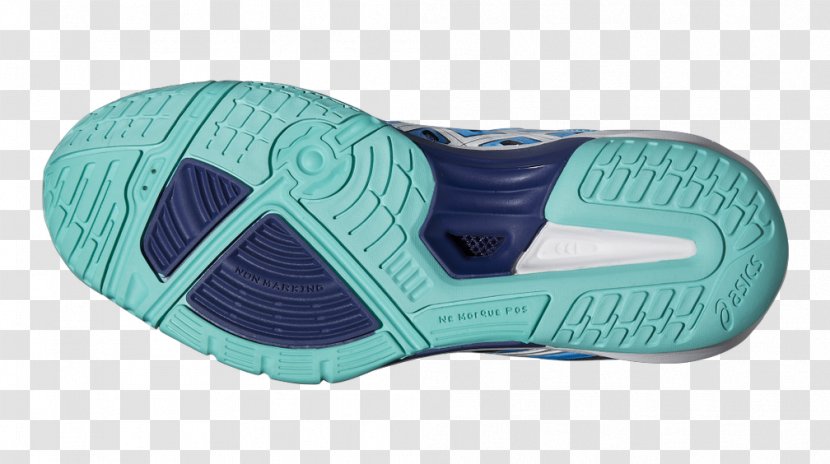 ASICS Shoe Sneakers Turquoise Running - Purple - Handball Court Transparent PNG