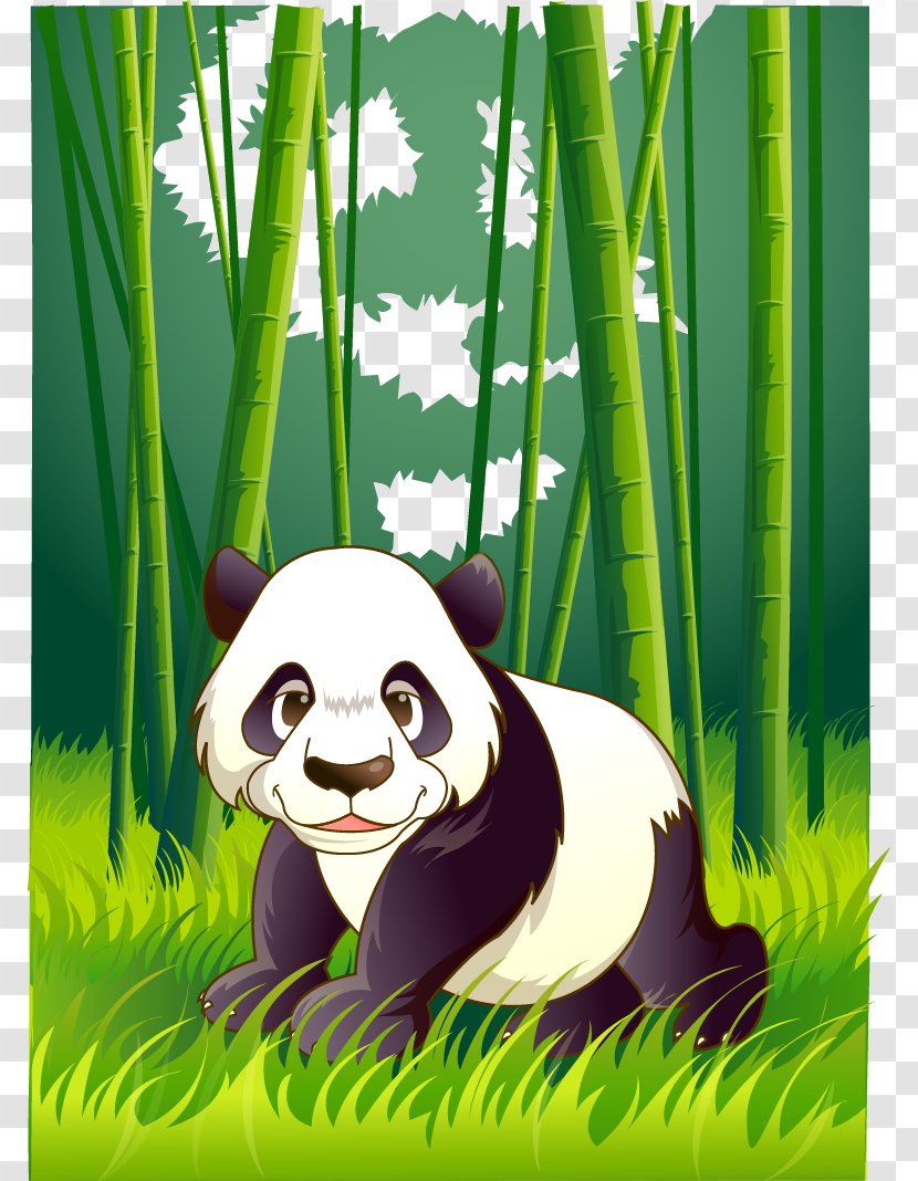 Giant Panda Kung Fu Download Clip Art - Jungle - David Vector Transparent PNG