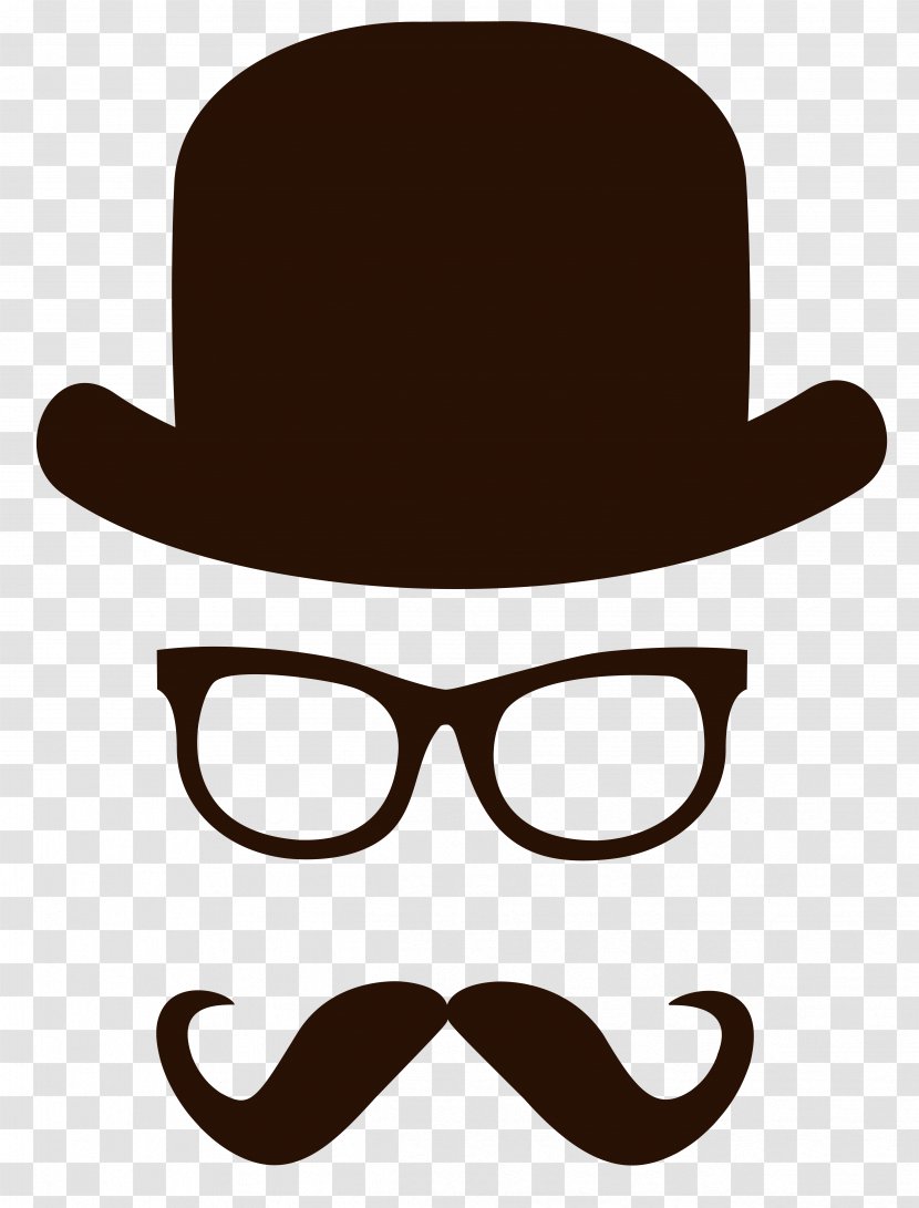 Movember Beard Clip Art - Glasses - Mustache Transparent PNG