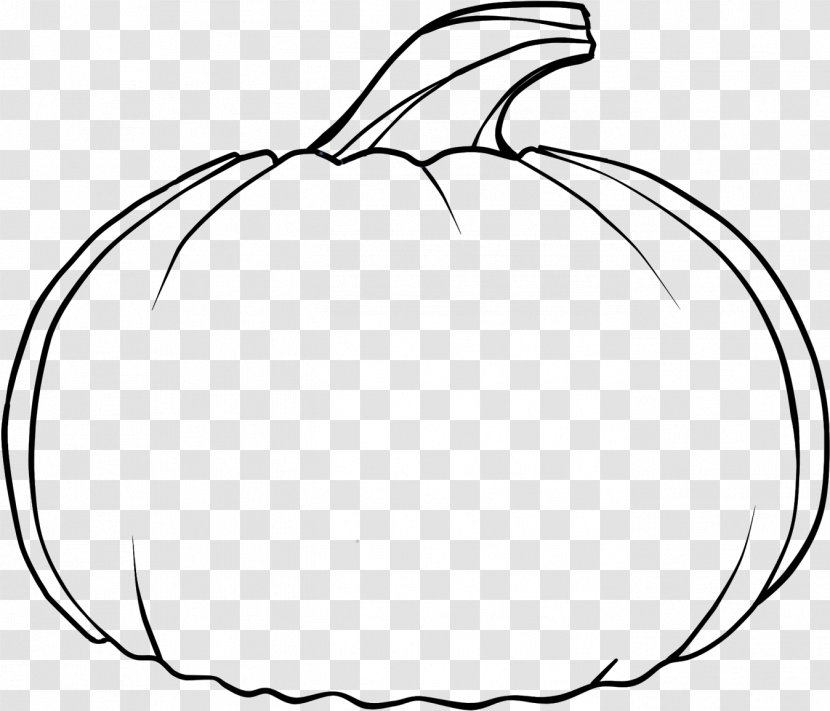 Halloween Pumpkin Art - Color - Fruit Blackandwhite Transparent PNG