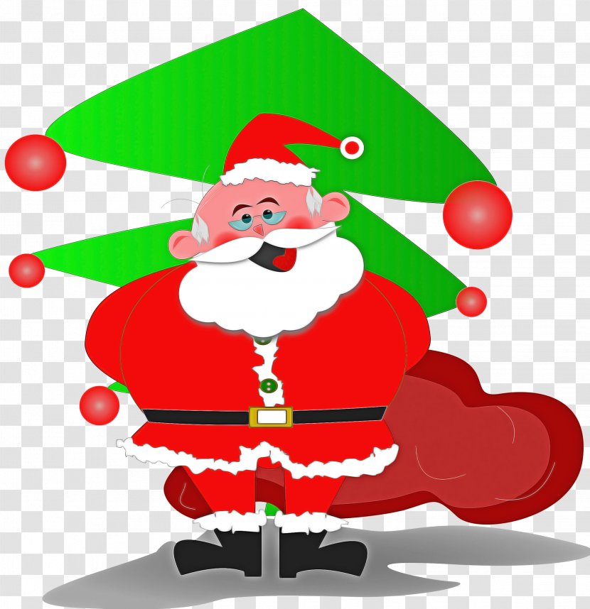 Santa Claus - Christmas Tree - Decoration Transparent PNG