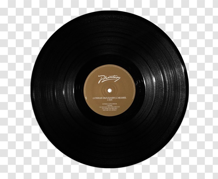 Phonograph Record LP Caramel Vinyl Group Album - Gramophone Transparent PNG