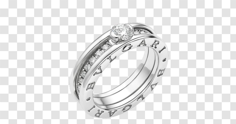Earring Engagement Ring Bulgari Wedding - Jewellery Transparent PNG