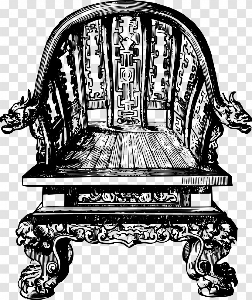 Bedside Tables Chair Antique Furniture - Cartoon - Table Transparent PNG