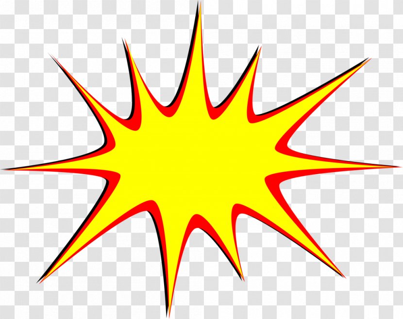 Clip Art - Point - Explosion Transparent PNG