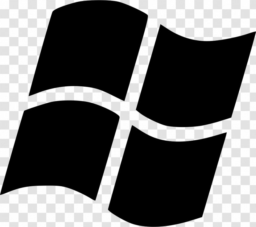 Win - Computer Software - Black And White Transparent PNG