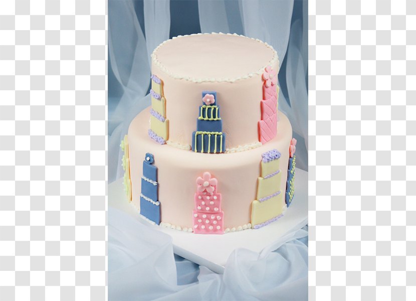 Buttercream Layer Cake Sugar Torte Wedding Transparent PNG