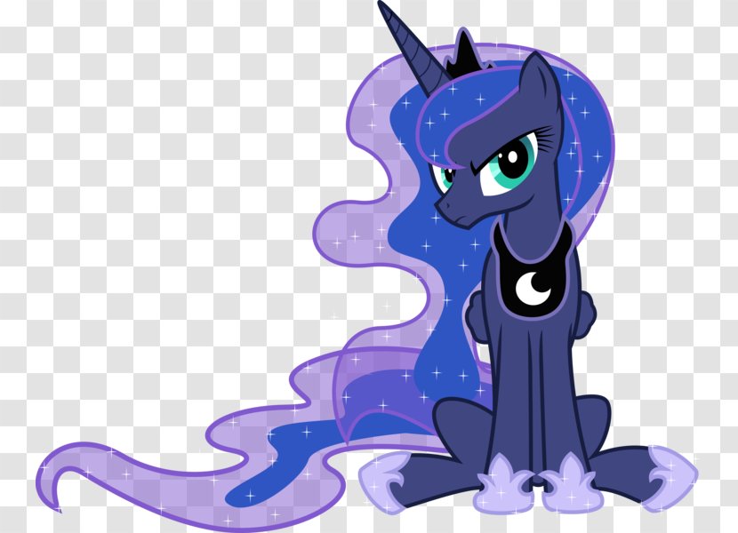 Princess Luna Celestia Pony Twilight Sparkle - Violet Transparent PNG