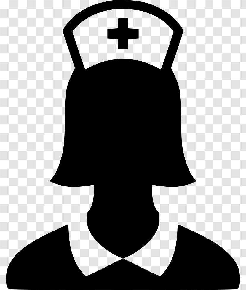 Nurse Clip Art - Black And White - Health Transparent PNG