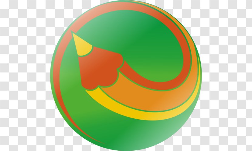 Cricket Balls Logo Sphere Circle - Yellow - Aura Clipart Transparent PNG