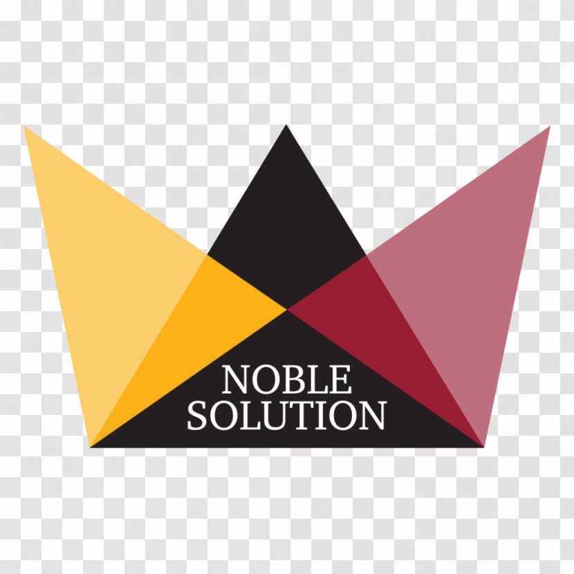 Noble Solution Logo Brand Font - Design Transparent PNG